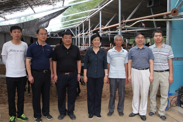 省委常委、宣传部长田向利到上三合义村调研指导万象城扶贫工作