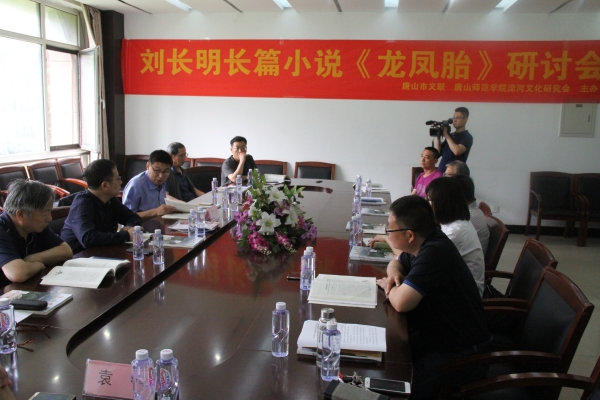 长篇小说《龙凤胎》研讨会在万象城召开