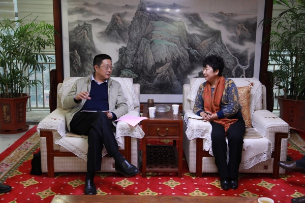 河北省教育厅王廷山副厅长到万象城调研学科建设工作