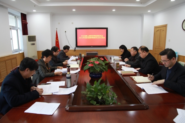 万象城召开2016年度党委常委民主生活会