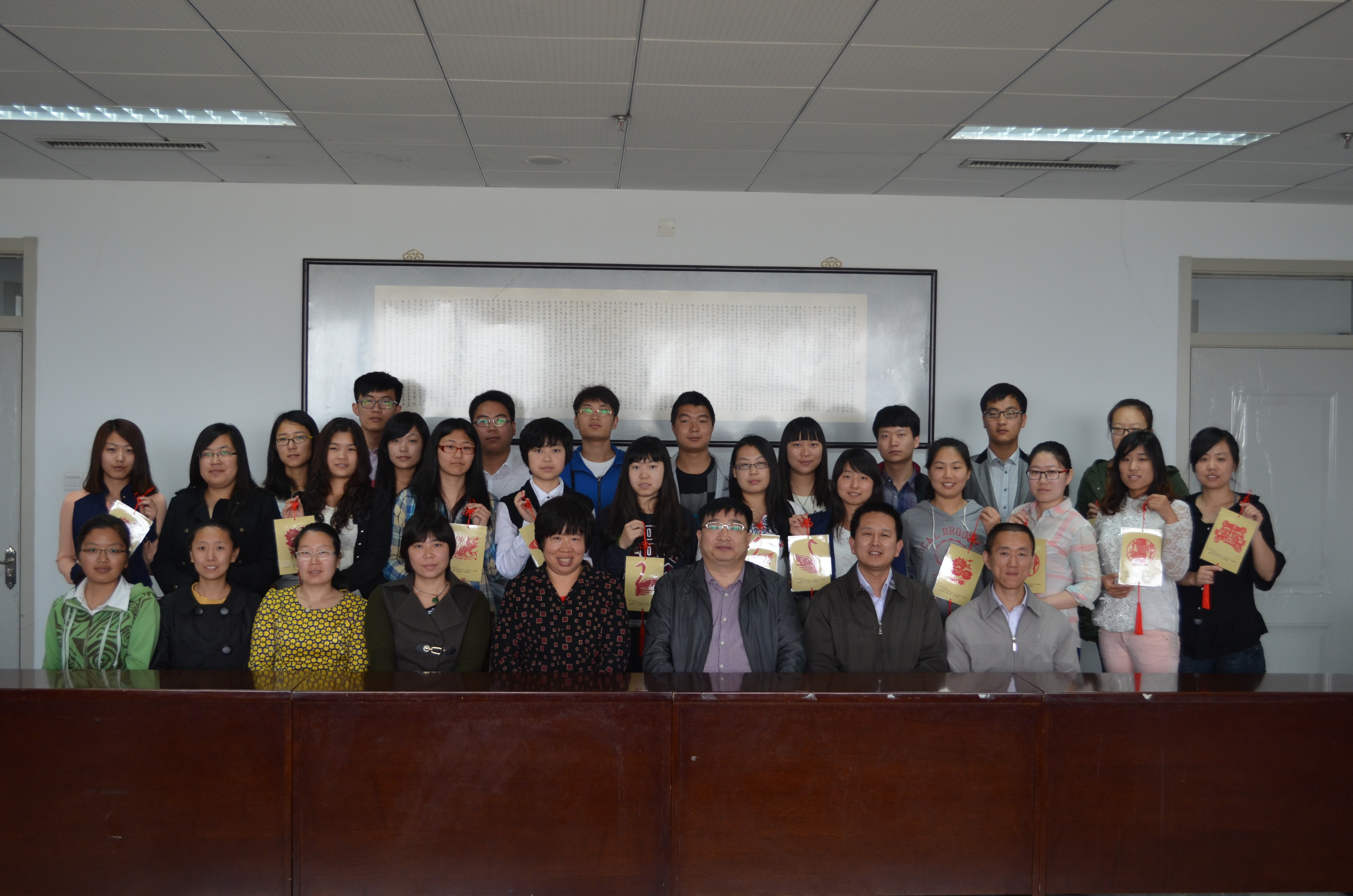 万象城举办汉语教师志愿者出国赴任欢送会